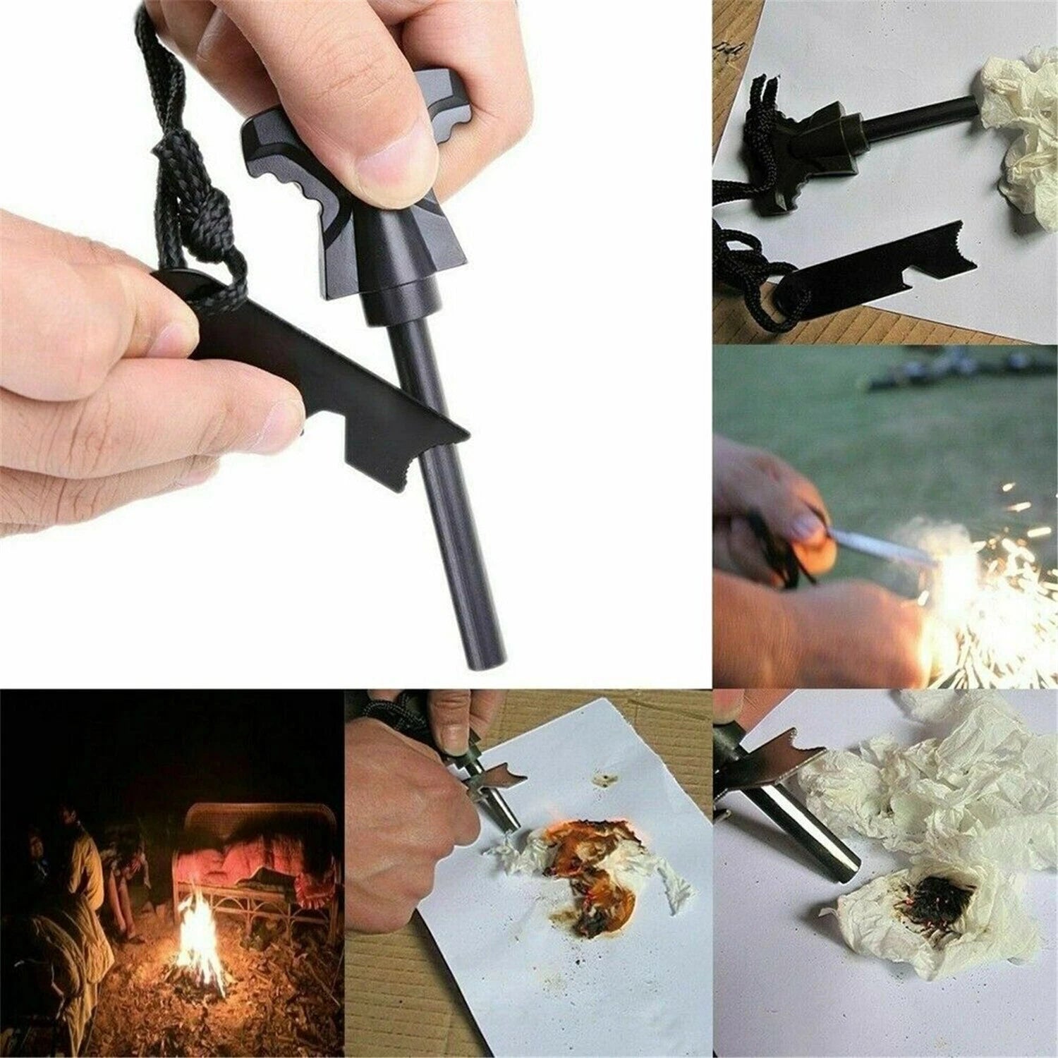 Survival Kit Emergency Tools for Camping Tactical Outdoor Use