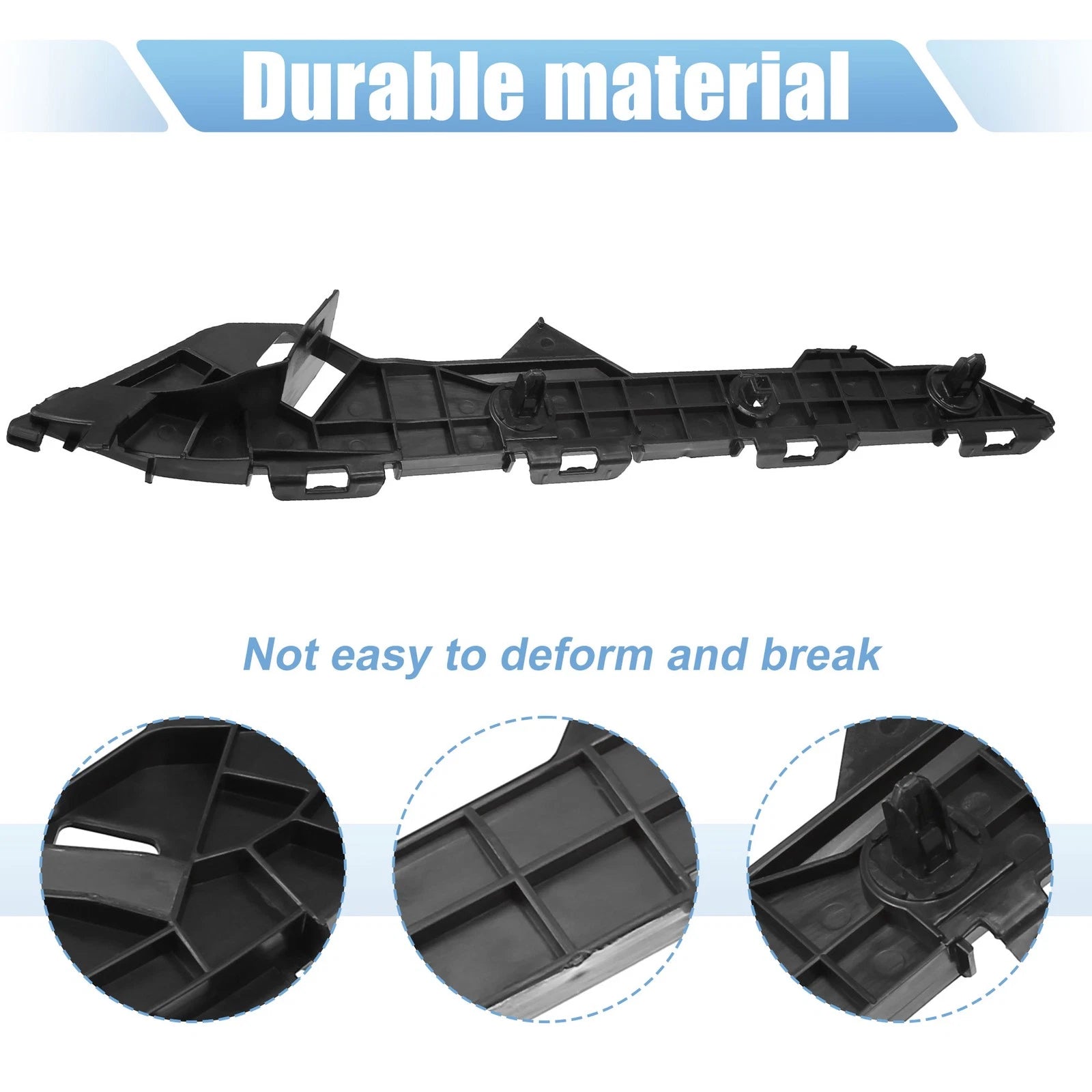 Front Left Side Bumper Cover Bracket Replacement for Toyota Corolla (2009–2013)