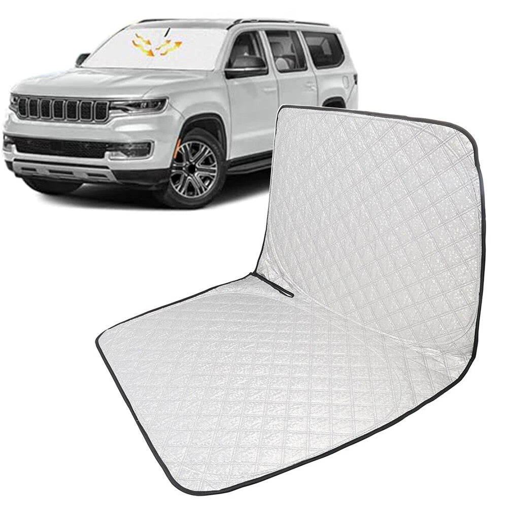 Foldable Windshield Sun Shade for Jeep Wagoneer (2022–2024)