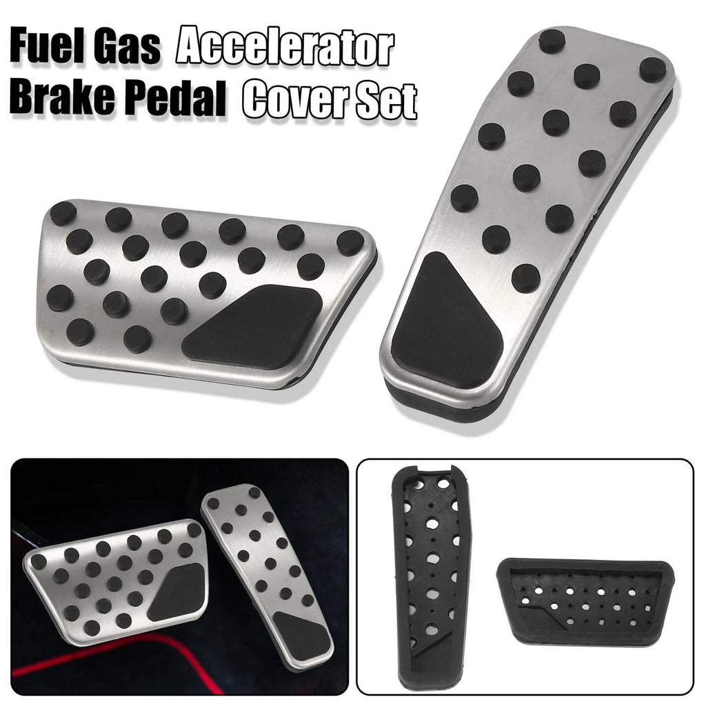 Gas Accelerator Pedal Cover Set for Dodge Challenger Charger (2009–2019)