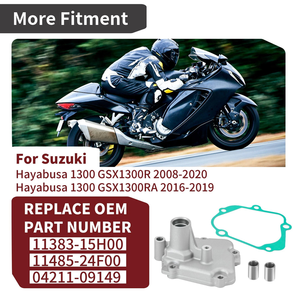 Gear Shifter Cover w/ Gasket Pin for Suzuki Hayabusa 1300 GSX1300 R/RA (2008–2020)