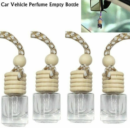 10 Glass Hanging Diffuser Bottles for Essential Oils Air Freshener