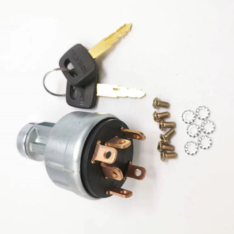 Key Ignition Switch for Komatsu PC100-6 PC120-6 PC200-7 (1990–2005)