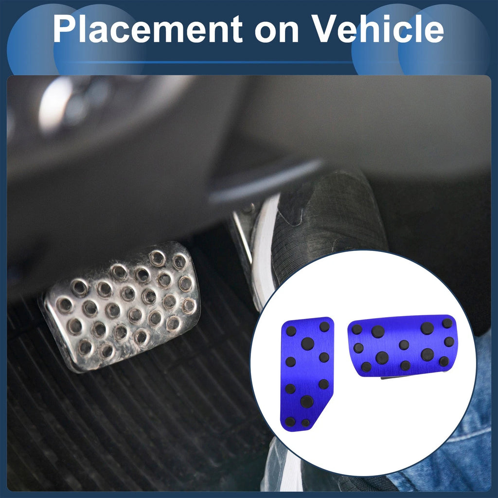 Automatic Accelerator Pedal Covers 2 Pcs for Subaru Forester (2019–2021)