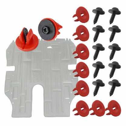 10mm x 8mm Undertray Cover Clips for Ford Focus