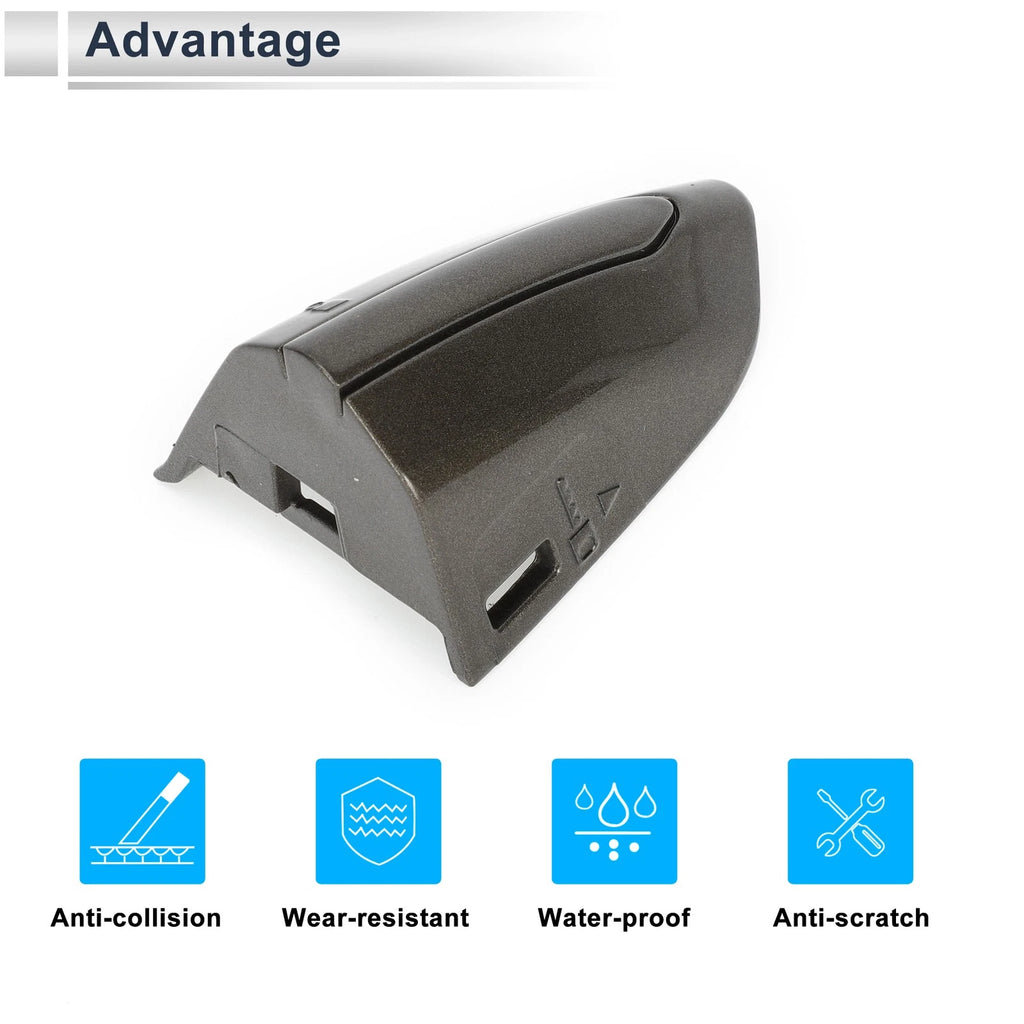 Front Left Door Handle End Cap for Ford Mondeo Edge Taurus (2013–2020) ABS Brown