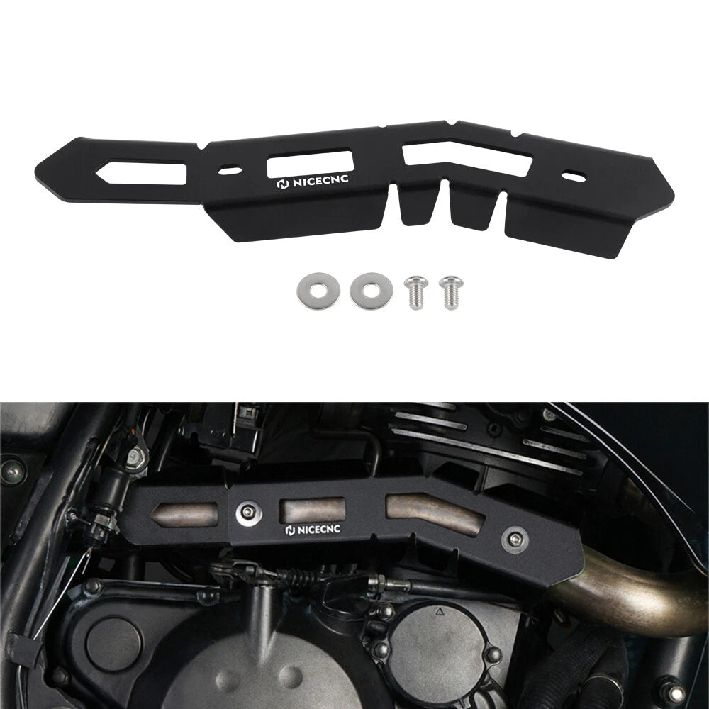 Muffler Header Pipe Guard for Kawasaki KLR650 (2008–2018)