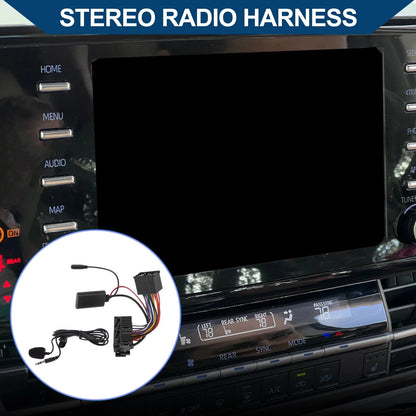 Radio Wiring Harness with Microphone Handsfree for BMW E46 3 Series (1999–2006)