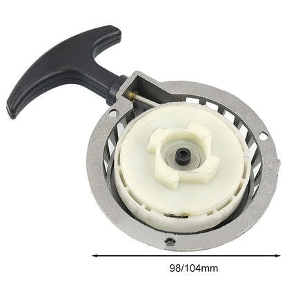 Aluminum Recoil Starter for Mini Pocket Bikes (47cc 49cc) 98mm 104mm