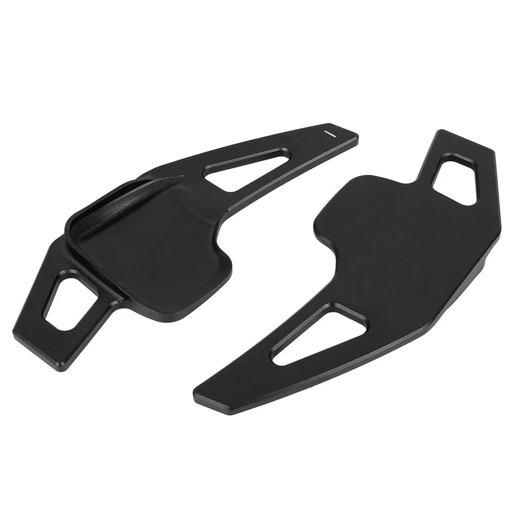 Aluminum Alloy Black Steering Wheel Shift Paddle Pair for BMW 2 3 (2013–2018)