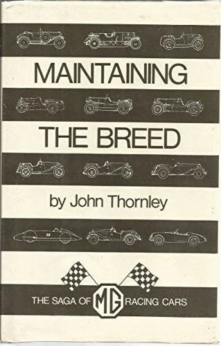 Mg Racing Cars Book