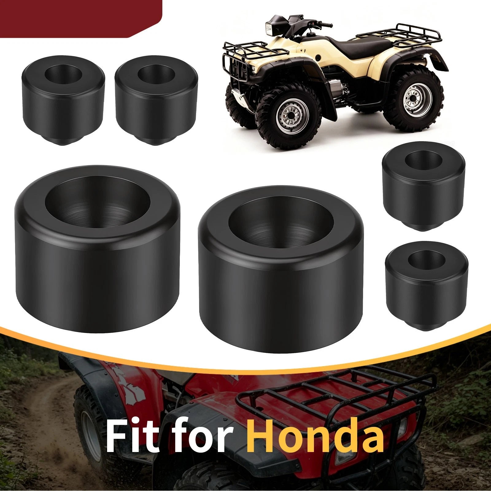 Seat Cushion Rubber for Honda Foreman 450 TRX450FE TRX450FM (1998–2001)