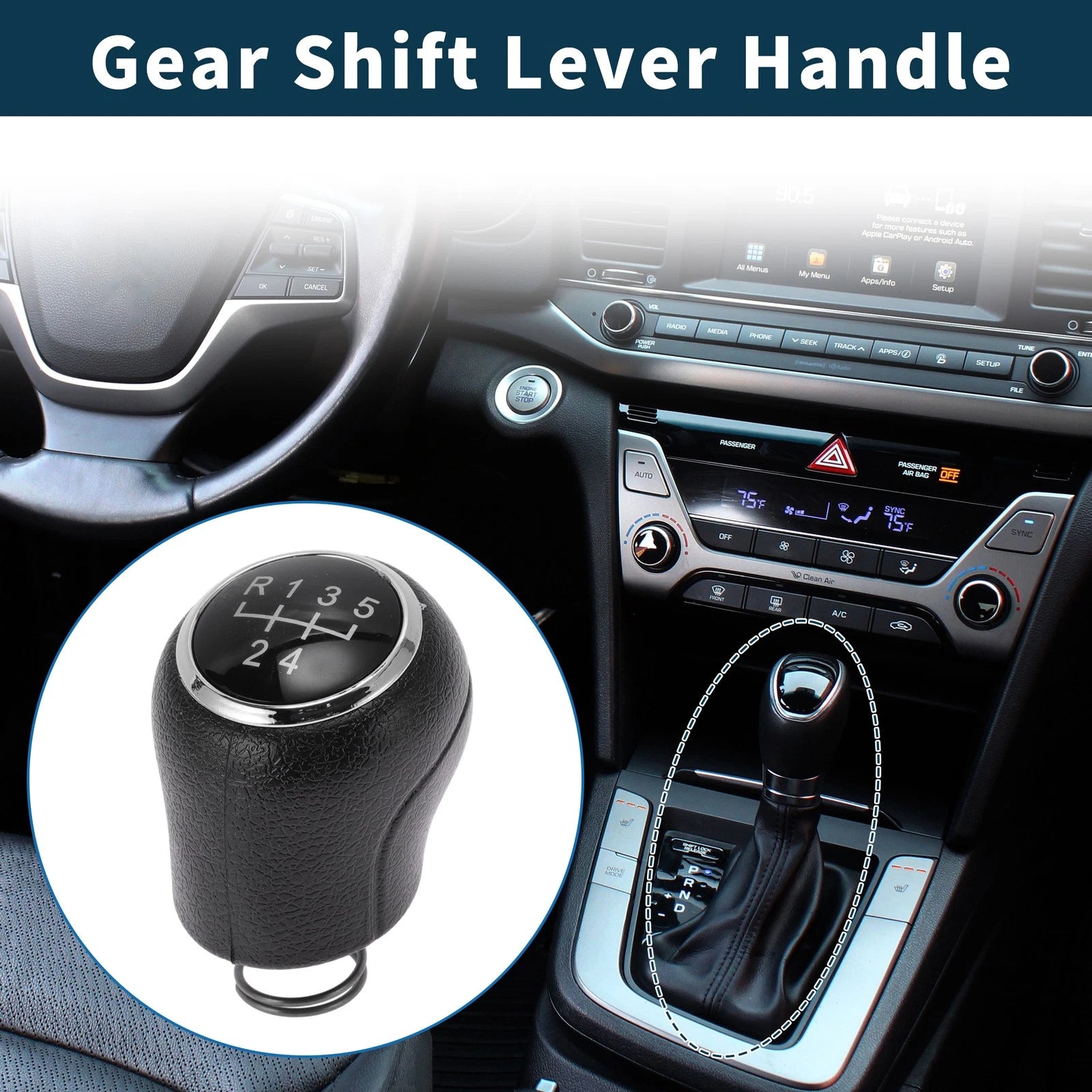 Manual Gear Shift Knob Handle for Caravelle T6 (2016–2020)
