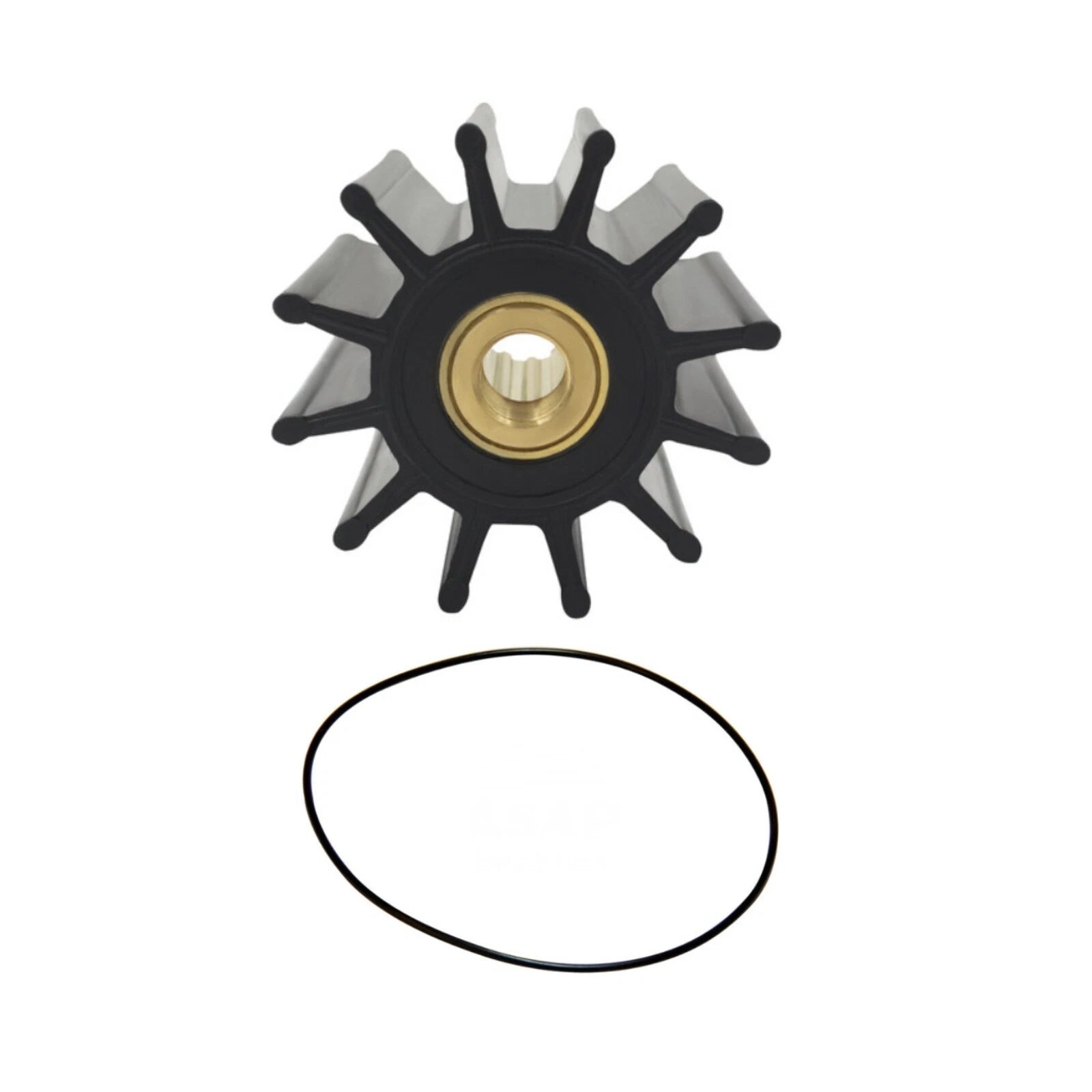 Impeller Kit for Cummins Marine Diesel Pump (Fits Sherwood 27000K, 3974456)