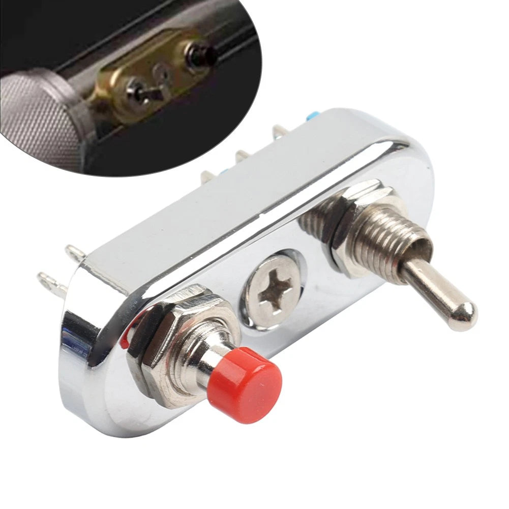 Toggle Push Button Switch for Harley (7/8" - 1")