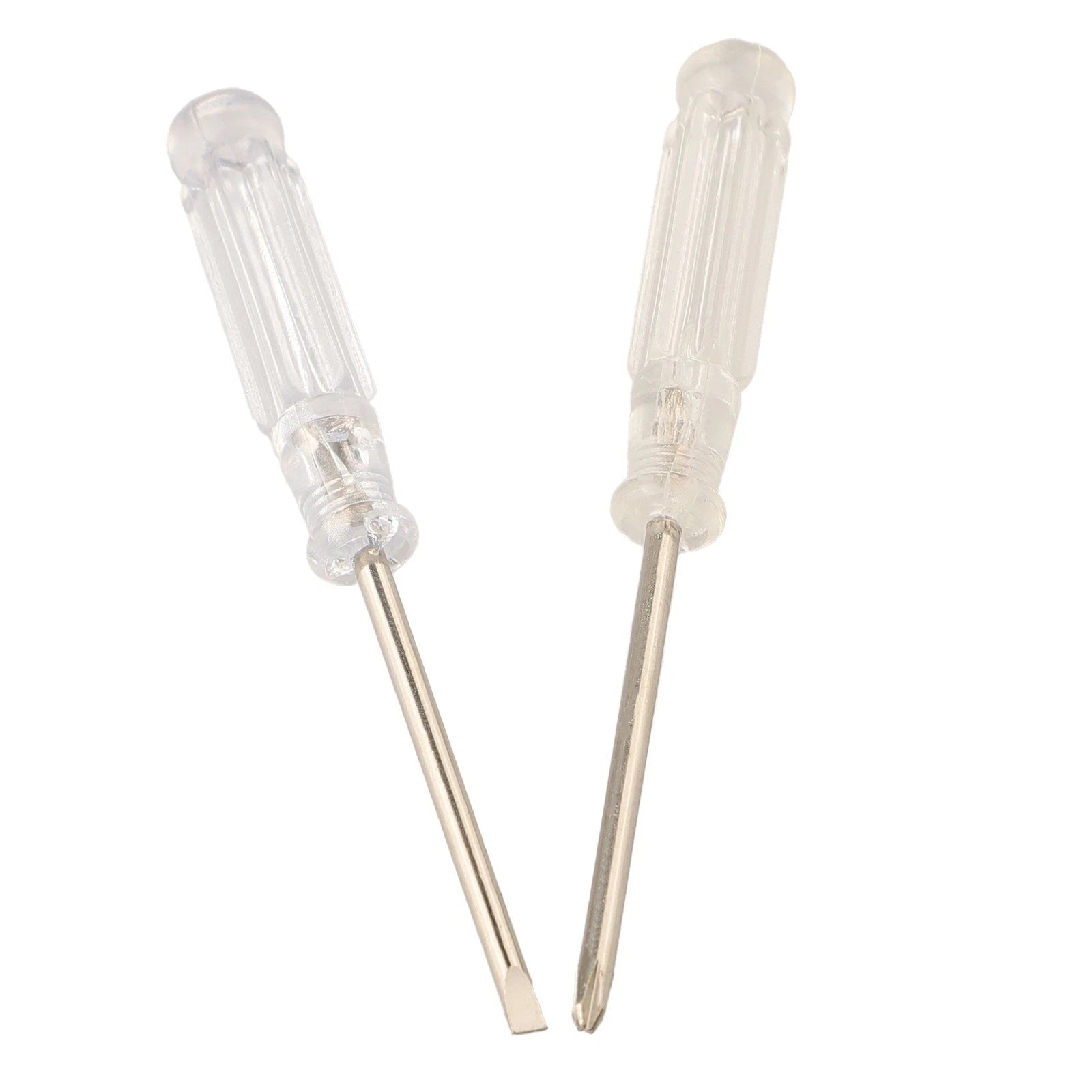 2X Small Size Slotted Cross Screwdrivers for Small Items