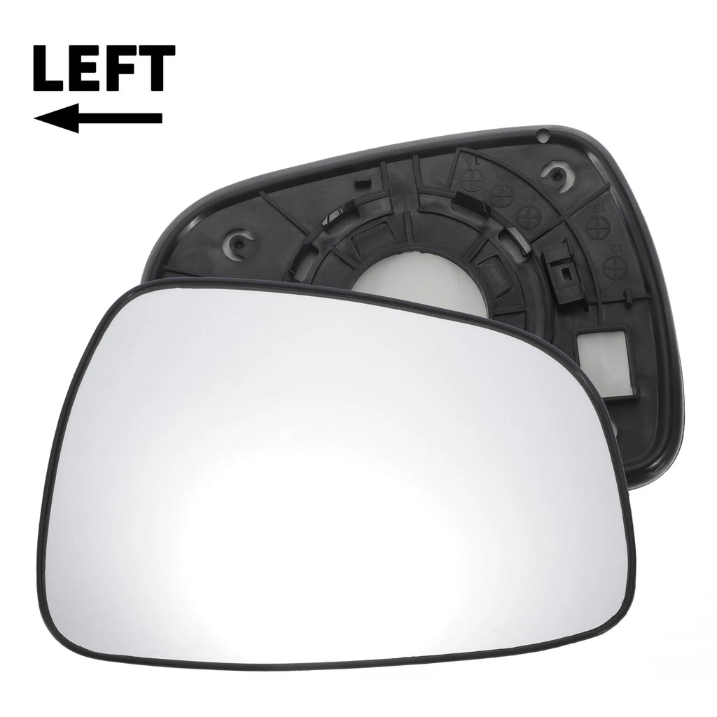 Left Side Mirror Glass Replacement White Non Heated for Dacia Elantra (2011–2013)