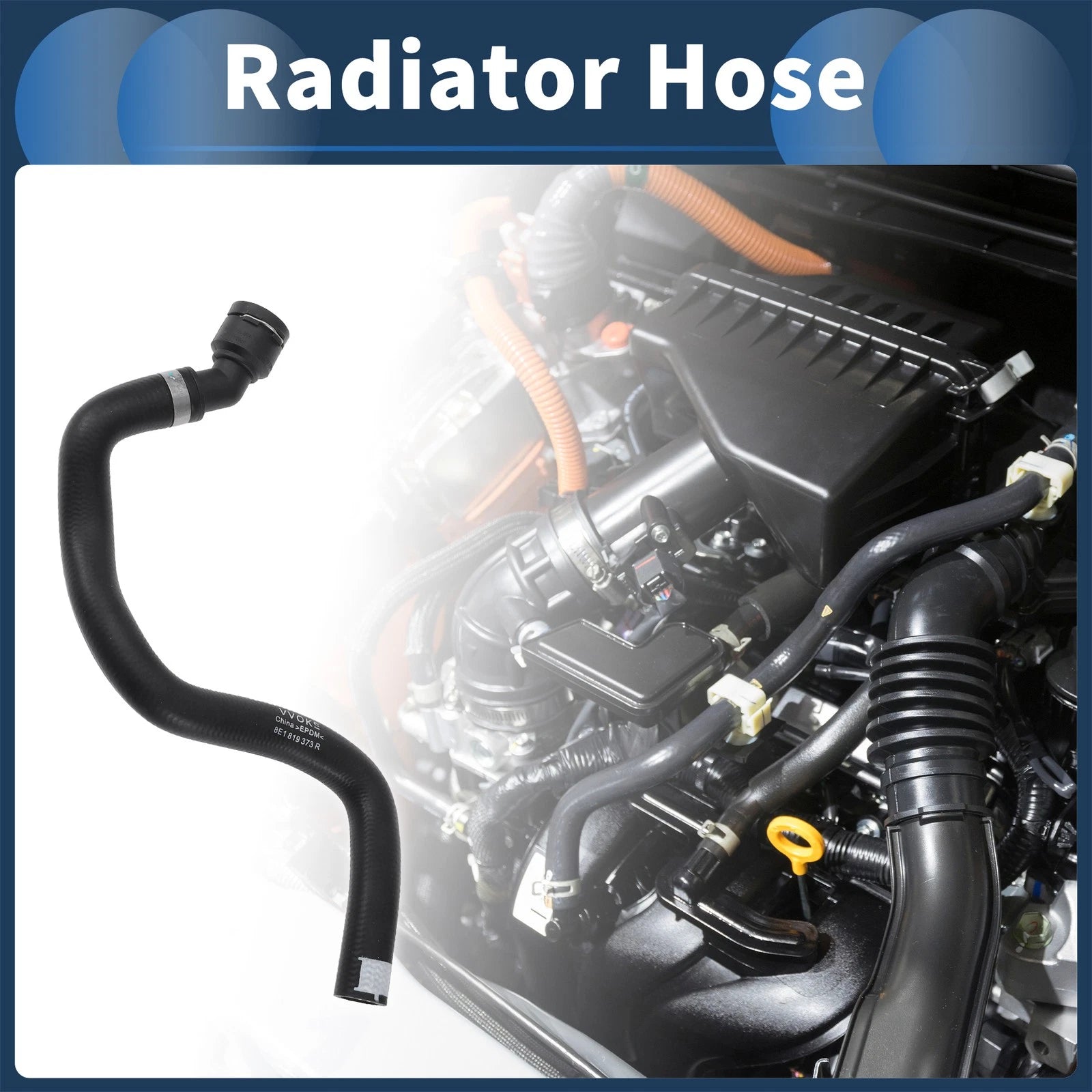 Radiator Hose Replacement for Audi A4 Avant Wagon 1.8L (2004–2005)