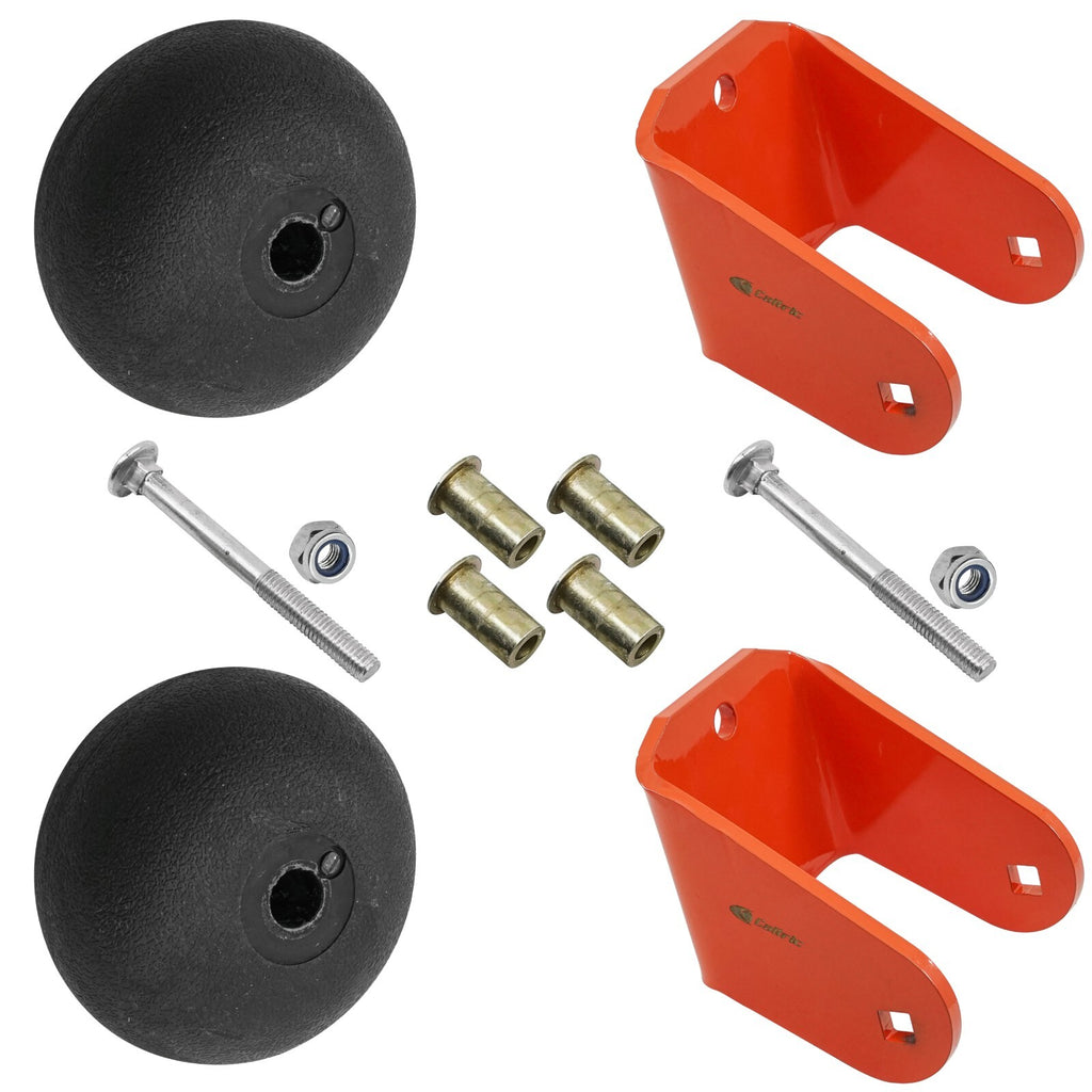 Anti Scalp Deck Roller Wheel Brackets for Scag SCR52 52 inch (2000–2025)