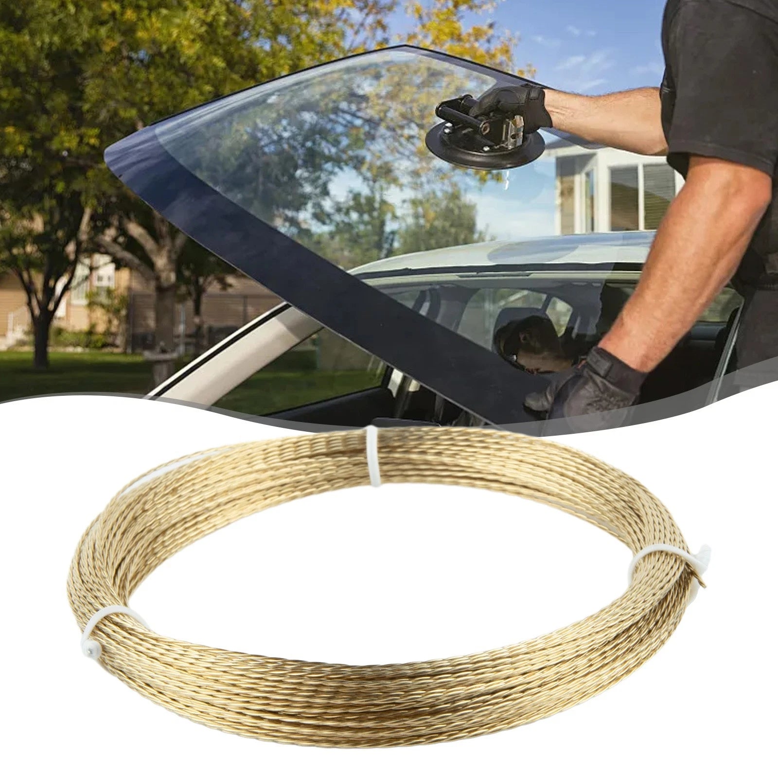 Windshield Cut-Out Wire Removal Tool for