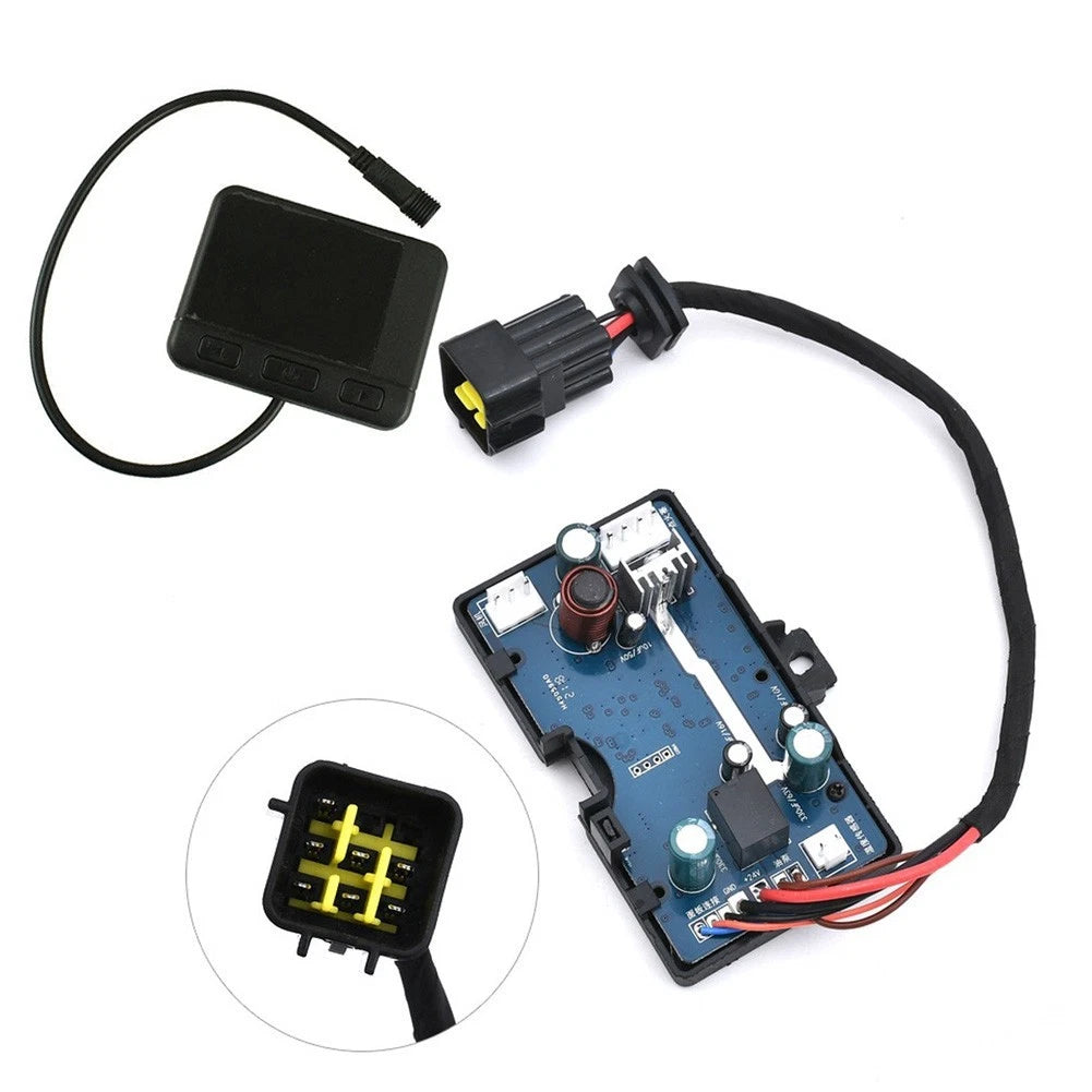 Heater Temperature Controller 12V 24V Controller Board Easy Parameter Adjustment