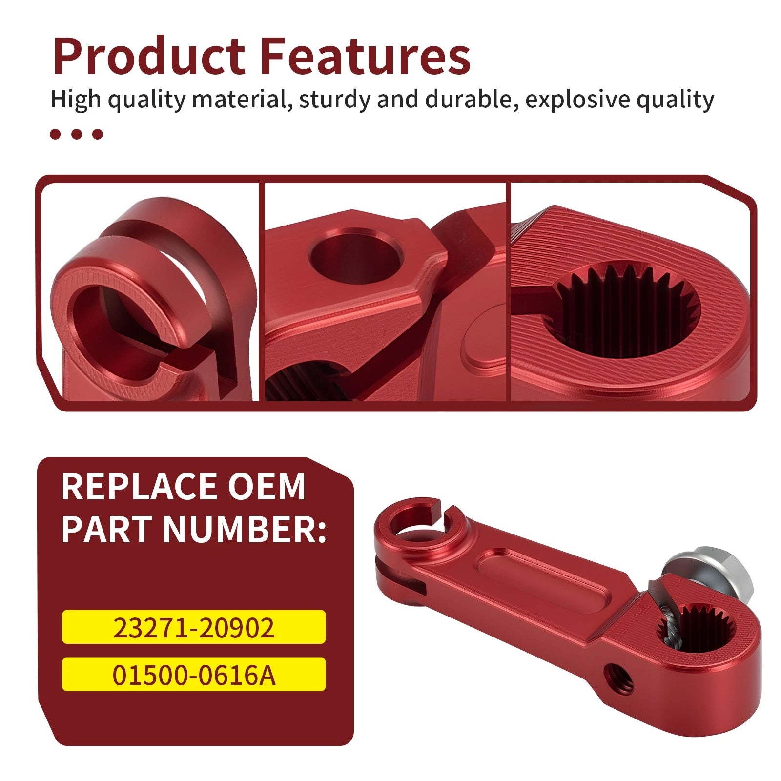 Clutch Release Arm for Suzuki DR-Z400 LT-Z400 RM80 RM85 RM125 RM250 (2000–2023) 23271-20902