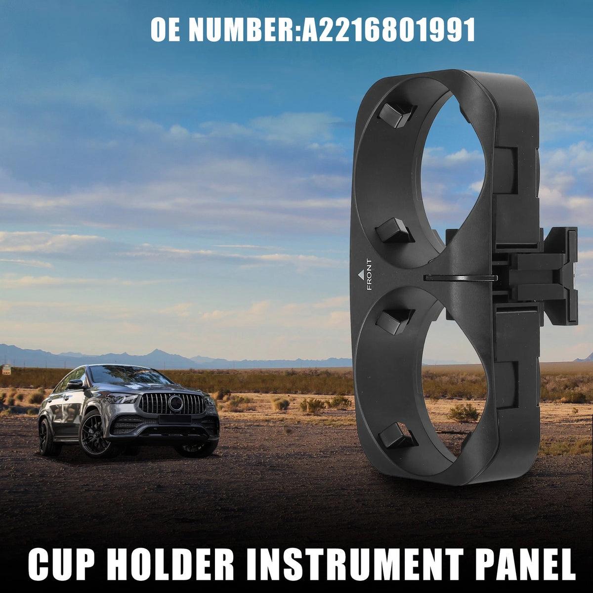 Cup Holder for Mercedes-Benz W221 (2006–2009 OEM Replacement) Drink Holder