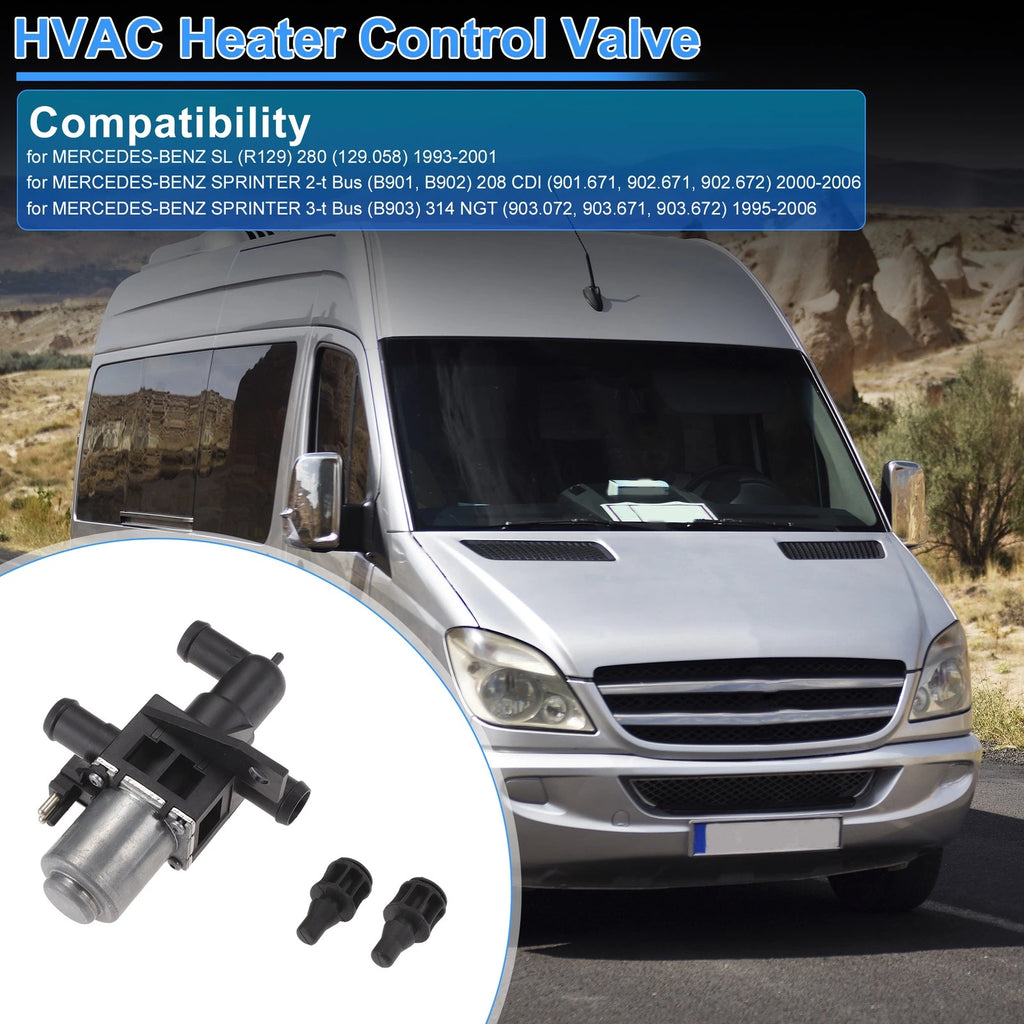 Heater Control Valve for Mercedes-Benz SL (R129) 280 (1993–2001) Replacement