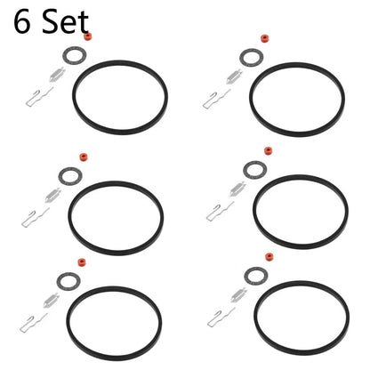 6 Set For Tecumseh 631021 631021A 621021B Carburetor Carb Inlet Needle Seat Kit