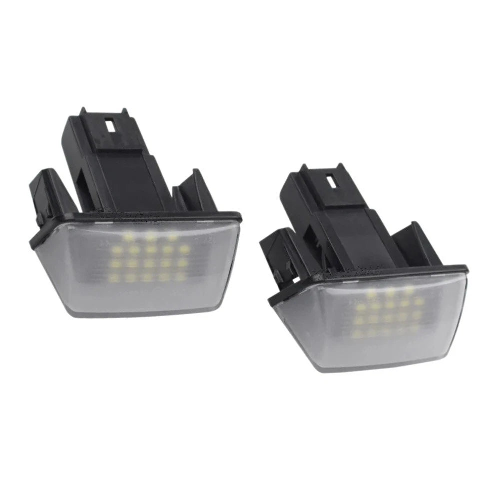 2X LED License Plate Lights for Peugeot 206 207 306 307 406 407 1007