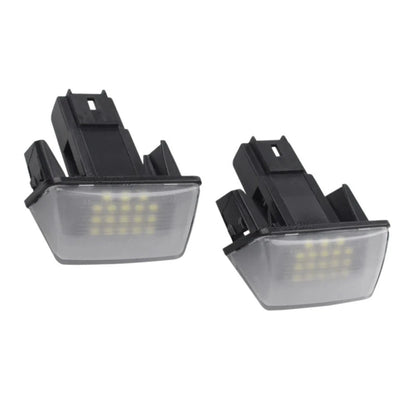 2X LED License Plate Lights for Peugeot 206 207 306 307 406 407 1007