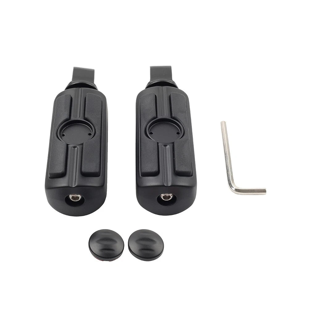 Rear Passenger Foot Pegs for Harley Softail Deluxe Fat Bob (2018–2023)
