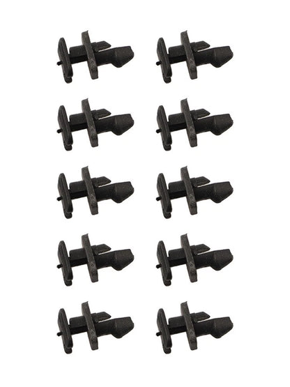 Set of 10 Clips for BMW Windscreen Cowl & Scuttle Panel Trim