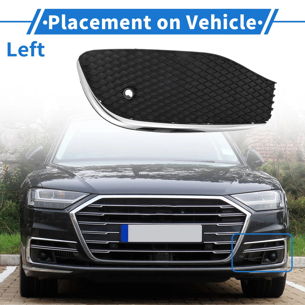 Front Left Fog Light Grille Replacement for Mercedes-Benz E-Class (W213)