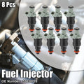 8pcs Flow Matched Fuel Injectors Replacement for Ram Jeep (2014–2020)