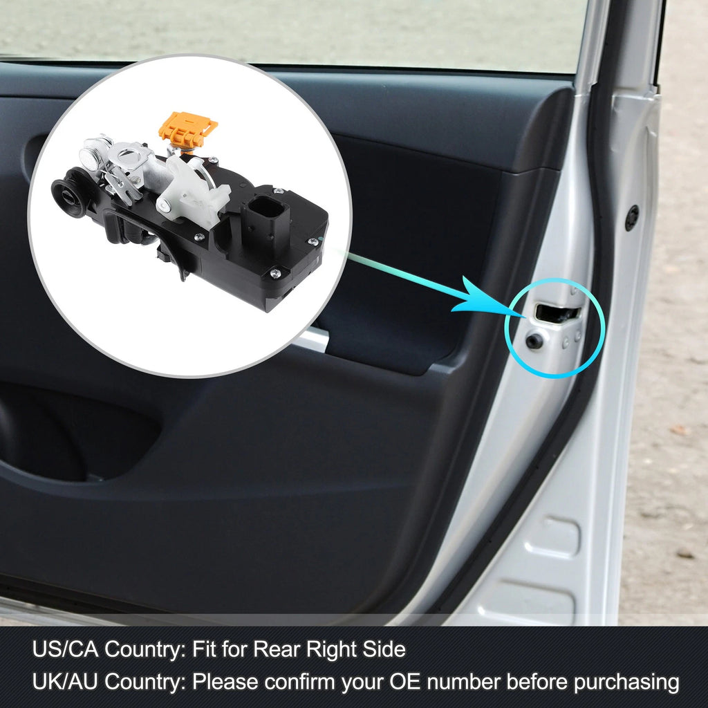 Door Lock Actuator Motor Rear Right Replacement for Chevy Malibu (2013–2016)