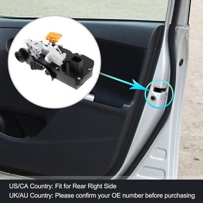 Door Lock Actuator Motor Rear Right Replacement for Chevy Malibu (2013–2016)