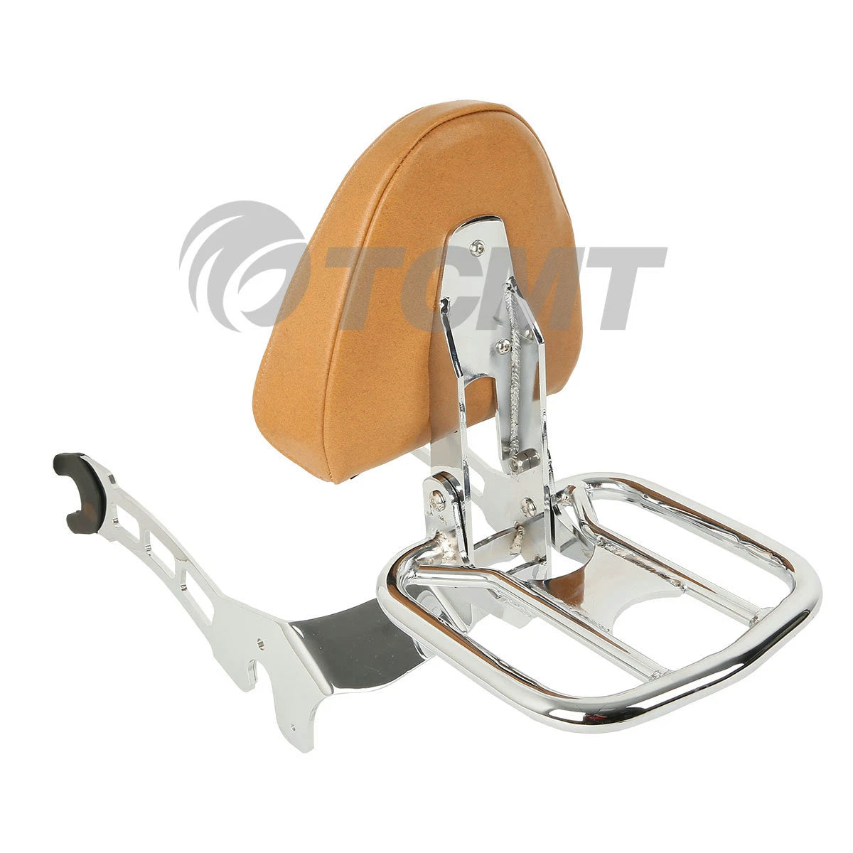 Backrest Sissy Bar Luggage Rack Mount Spools for Indian Scout (2015–2024)
