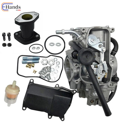 Carburetor & Intake Joint Boot for Yamaha Big Bear 350, Kodiak 400 (1990–2000)