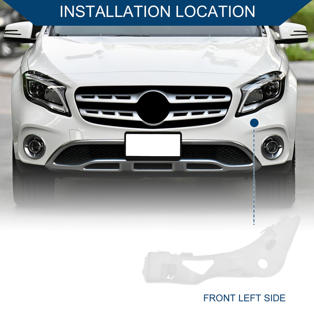 Left Front Bumper Support Bracket Replacement for Mazda 6 (2003–2008)