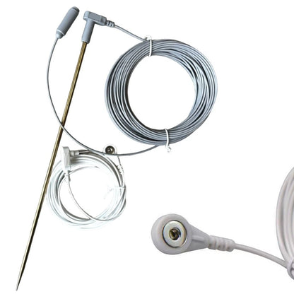 30cm Grounding Rod with 2 Ground Wires for Reliable Grounding Applications
