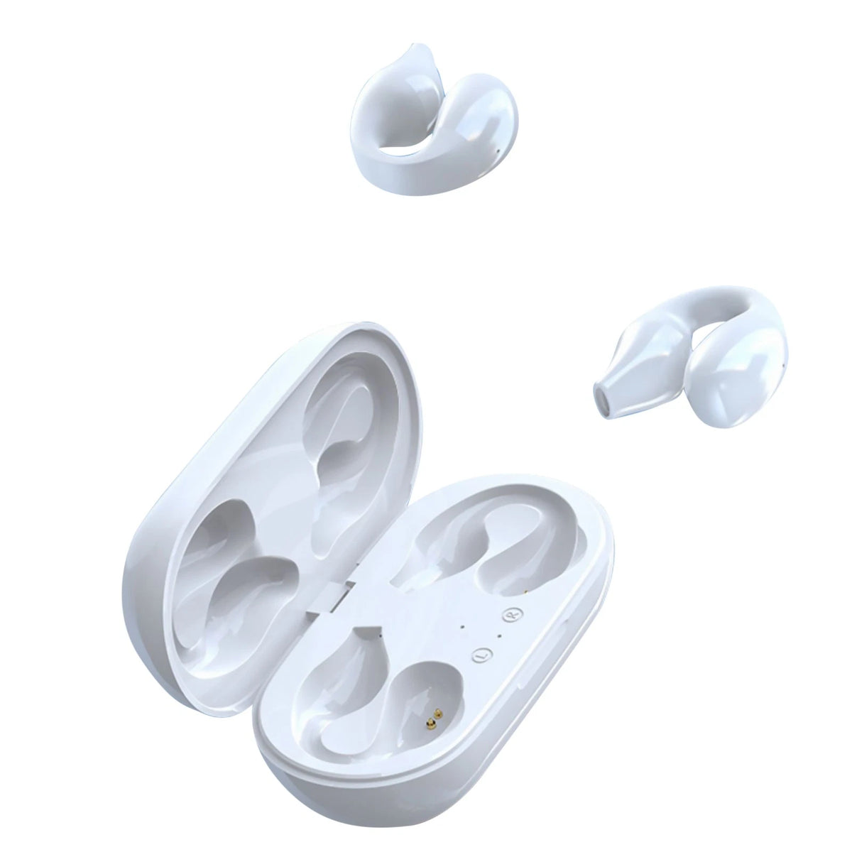 Bluetooth 5.2 Earphones with Touch Control and LED Indicator