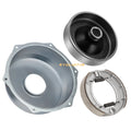 Rear Brake Drum Hub Shoes Cover Kit for Yamaha Big Bear 400 YFM400 (2000–2004)