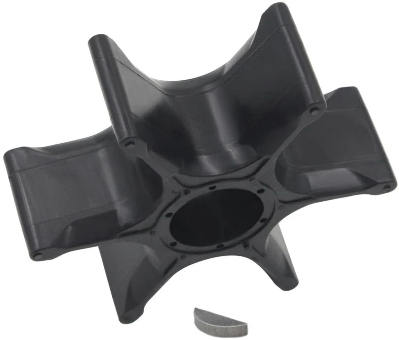 6E5-44352-00 Water Pump Impeller with Key for Yamaha 90-150 HP Outboard (1990-2023)