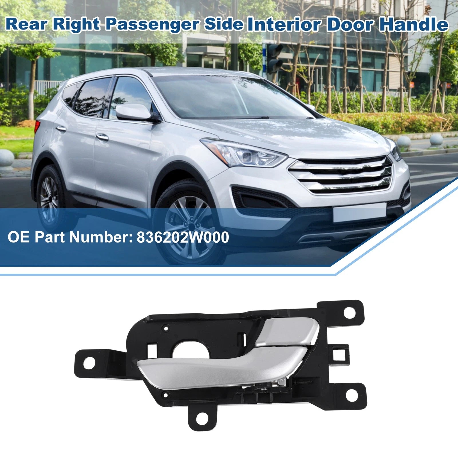 Interior Door Handle Replacement for Hyundai Santa Fe 13-18 Left Side