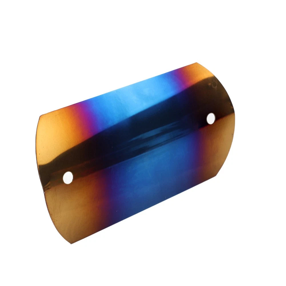 Exhaust Middle Pipe Heat Shield Cover for Motorcycle (Universal Fit)