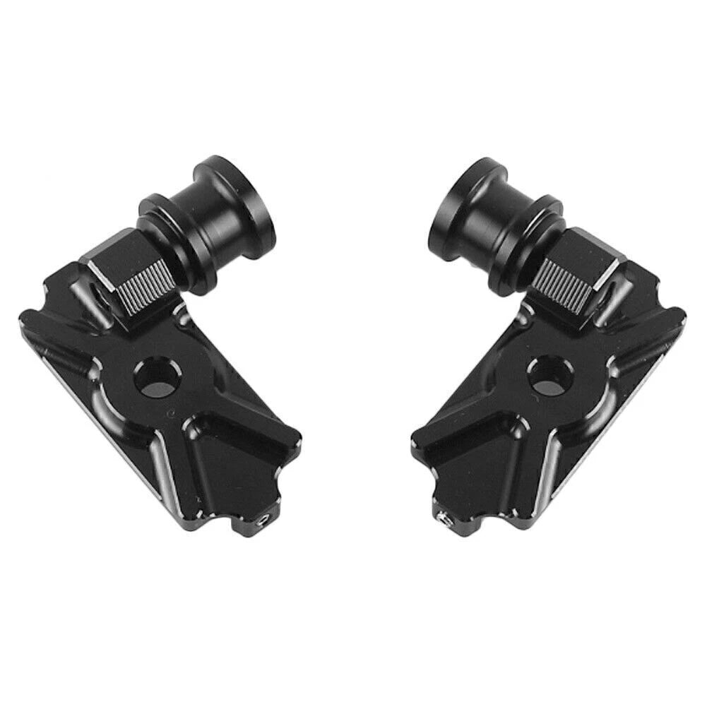 Swingarm Spools Adapters for Honda CBR 250 (2011–2013) - Black