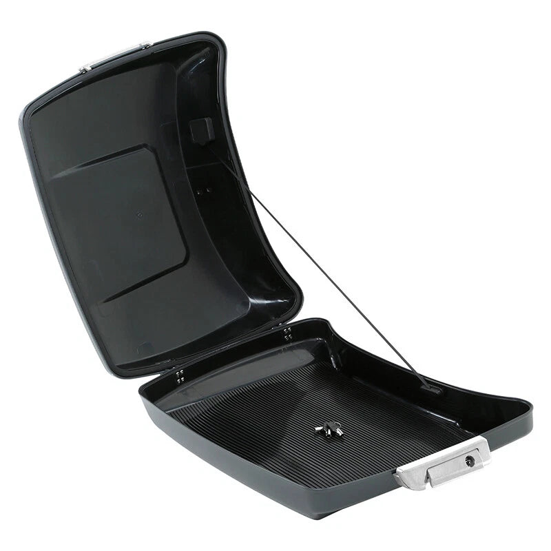 Razor Trunk Backrest for Harley Touring (2014–2024) Gunship Gray