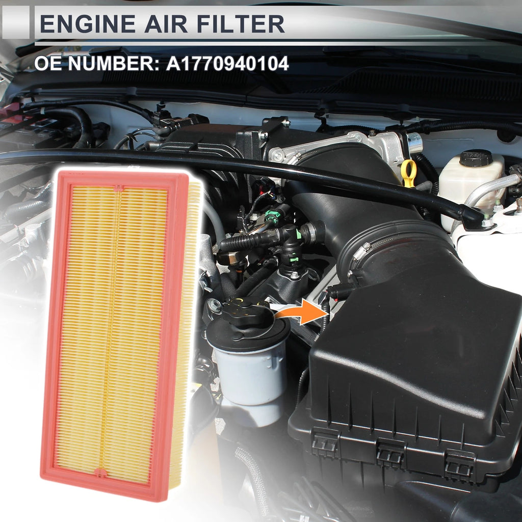 Engine Air Filter Replacement for Mercedes-Benz G550 Base 4.0L V8 (2019–2024)