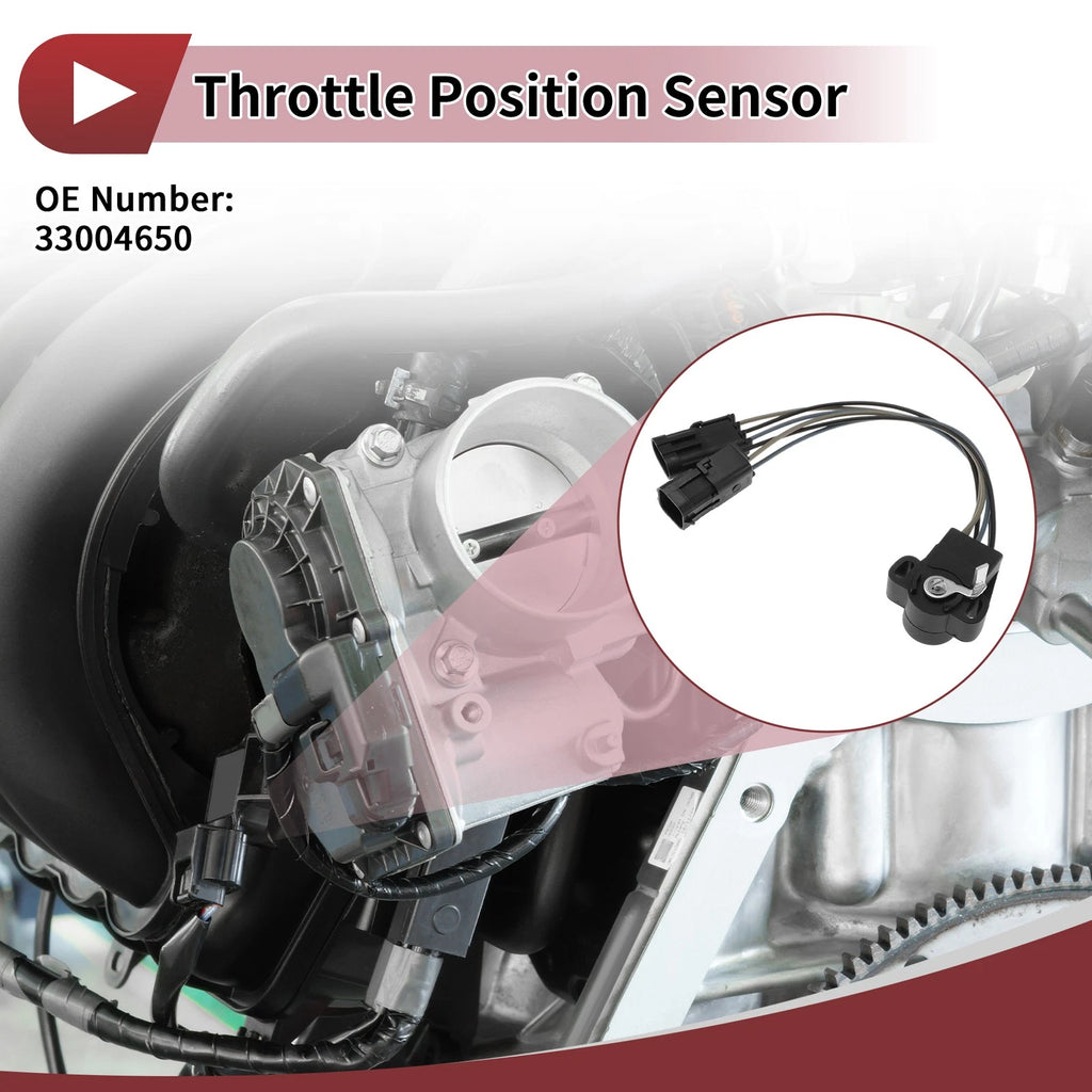 Throttle Position Sensor for Jeep Cherokee (1987–1990) No.33004650